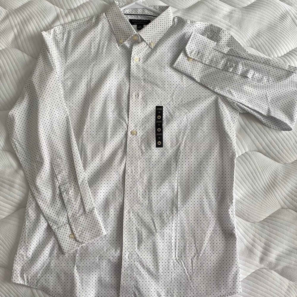 BR Non iron standard fit button down shirt